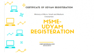 MSME REGISTERATION-(UDYAM REGISTERATION)